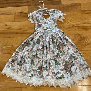 Think Pink Bows size 6 dress